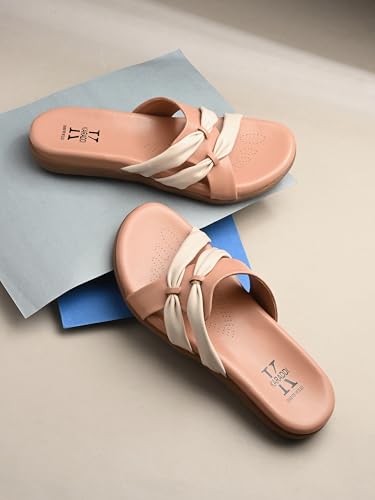 Image of Karaddi Doctor Sandals for Woman | Flats Women Stylish | Womens Sandals Flats | Slippers Orthopedic Footwear for Women Stylish Flat Sandal | Flat Fashion Sandal
