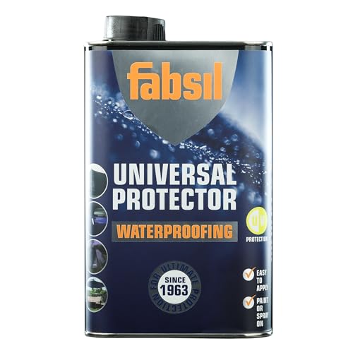 Fabsil GRA-FAB49 Waterproofer for Tents - Black 5 Litre