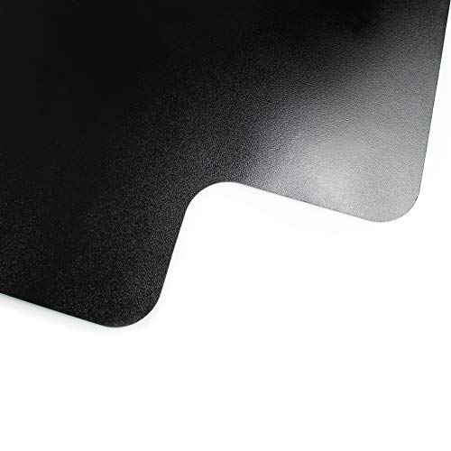 Floortex® Advantagemat®, Black, Durable Lipped Chair Mat for Hard Floor - 36" x 48" by Floortex - Image 2