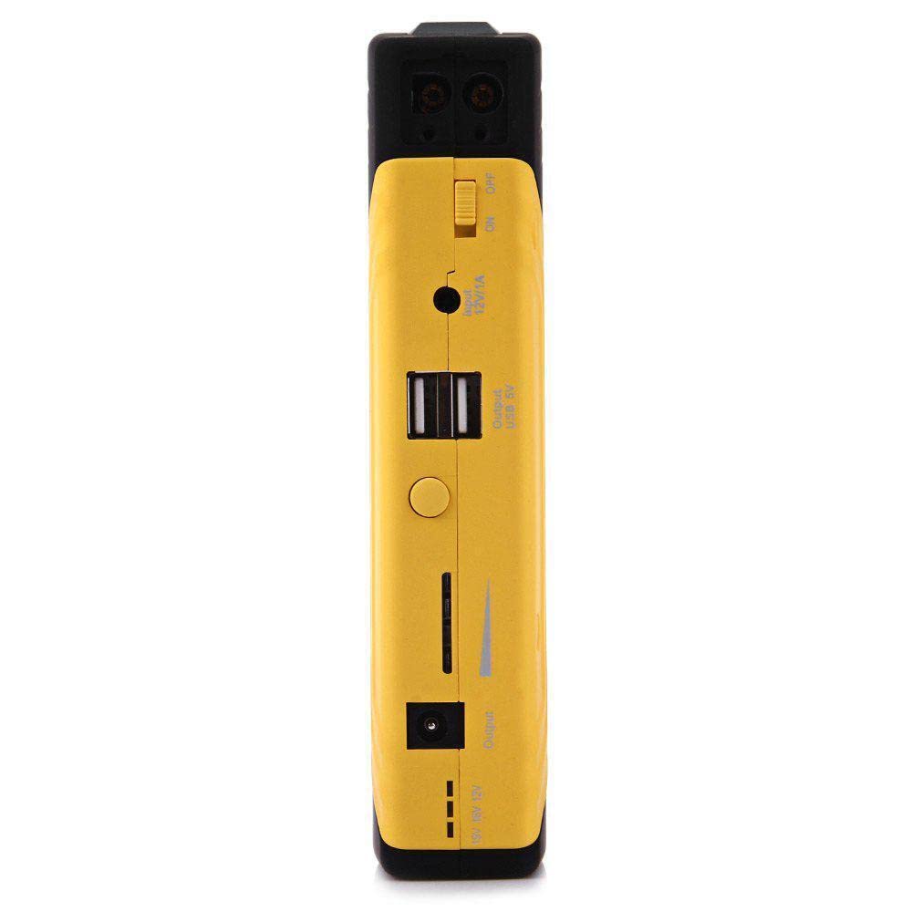 Samochód skok rozrusznik 16800 mAh przenośny zasilacz 12 V akumulator ratunkowy wzmacniacz ładowarka power bank