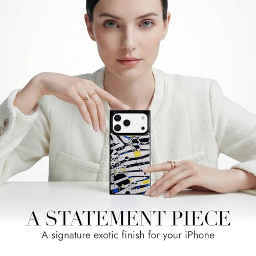 Image of COCOMII Rectangle for iPhone 18 Pro /17 Pro Case, Bold Chroma Zebra