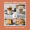 Dolce Flav Natural Water-Soluble Flavor Extracts Sugar-Free, Kosher, Allergen-Free Concentrated Flavorings for Baking, Desserts, Beverages & More, Almond Extract, 2 oz