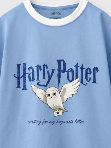Image of Nap Chief Kids Official Harry Potter Printed Cotton T-Shirt | Casual Wear Tee for Boys & Girls