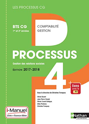 Télécharger Processus 4 - BTS CG 1re et 2e années PDF Ebook En Ligne