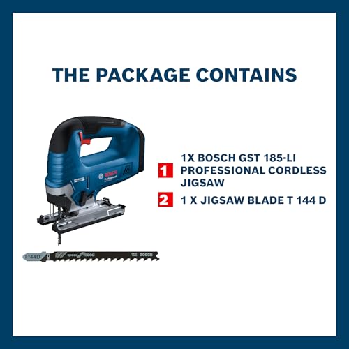 Bosch GST 185-Li 18V 125mm Jigsaw - Image 3