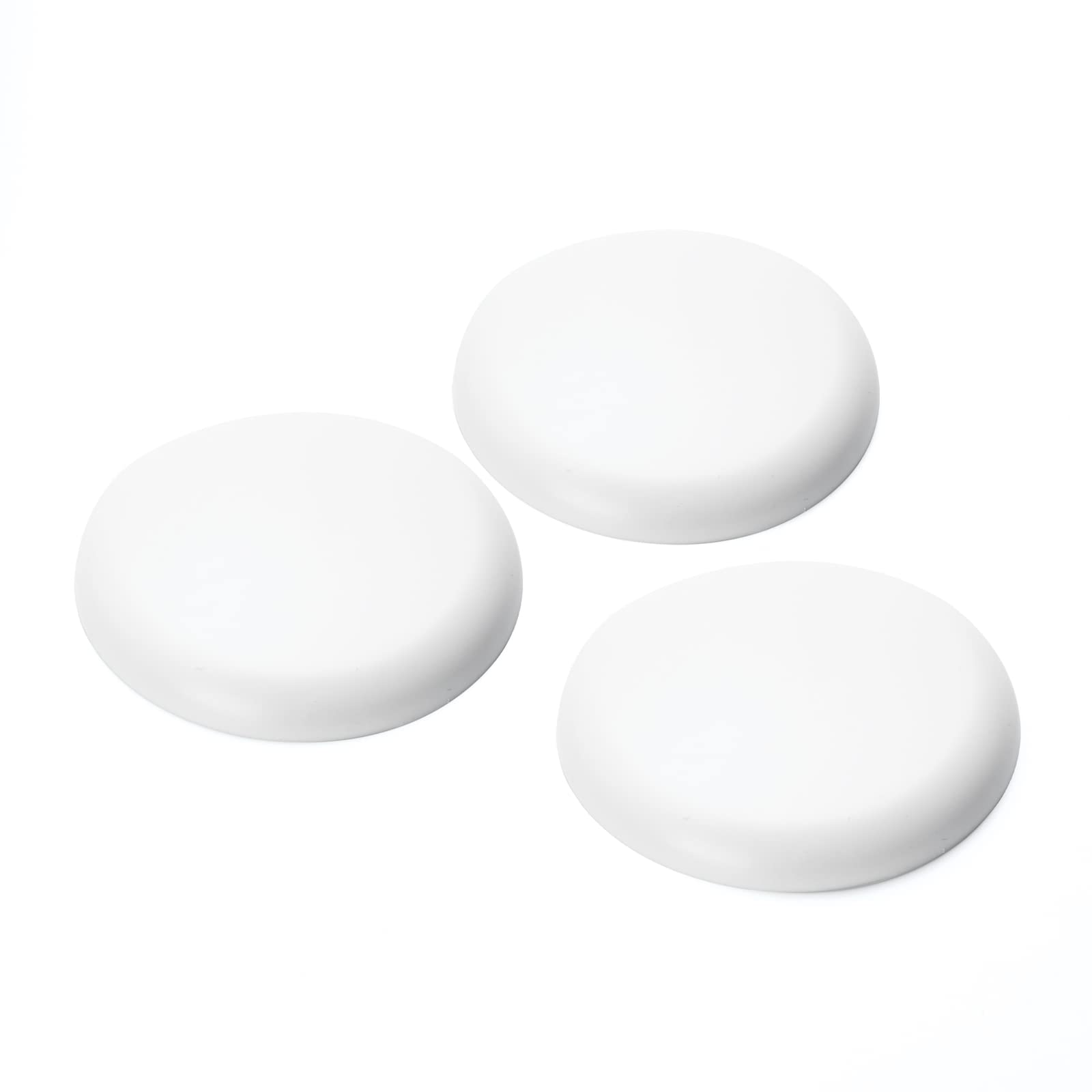 ORION LIGHTSTYLE Extra flat cover 3 pieces junction box PVC 100mm white canopy ceiling box termination, 3x100mm - Image 2