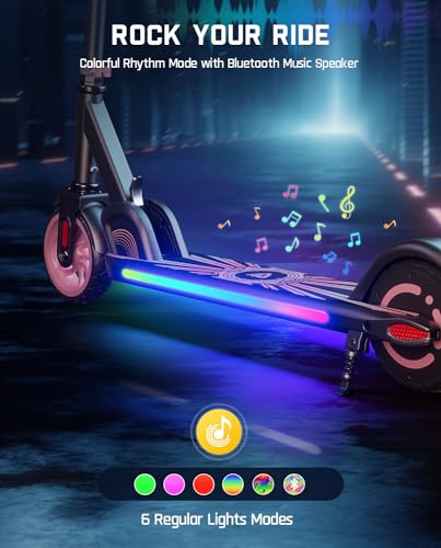 image for FanttikRide C9 Apex Electric Scooter for Kids 8-12, Adjustable Handleb