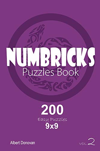 Numbricks - 200 Easy Puzzles 9x9 (Volume 2)