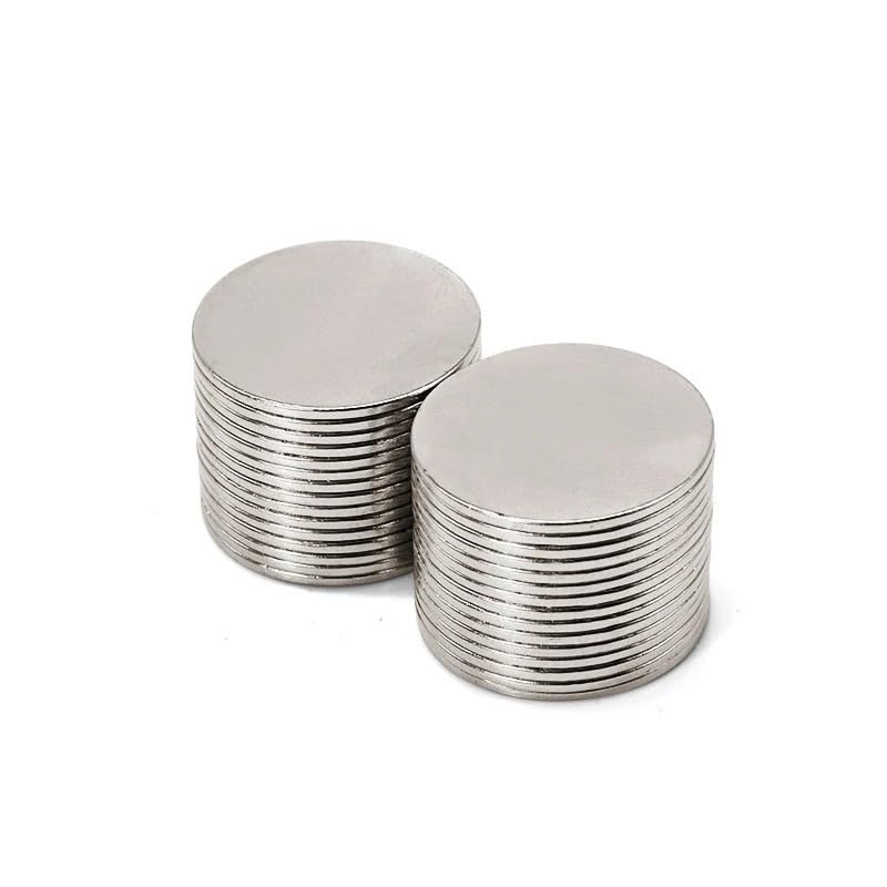 Magnete al neodimio 18x1mm 20x1mm Piccolo foglio rotondo Magnetico Imanes Permanente NdFeB Magneti a disco potenti e super resistenti (Color : 18x1mm(100pcs))