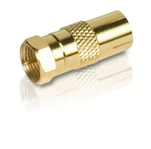 Adaptateur PAL Philips pour résoudre les problèmes de connexion des fiches de type F d'antenne