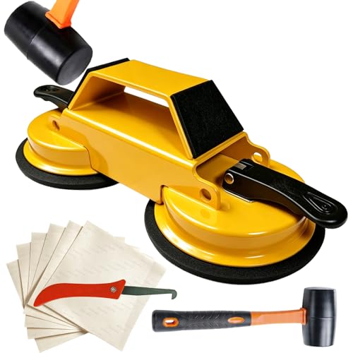 Floor Gap Fixing Tool, with Dual Heavy Duty 45°Striking Surface,