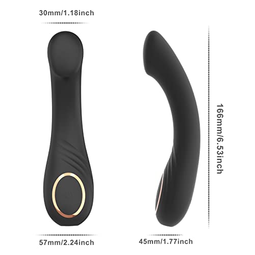 Jtffer Updates Handheld Eye & Face Electric Wand Massager-Portable Personal Body Facial Vibrating Massage-For Puffy Eyes/Dark Circles/Eye Bags, Smooth Lip Wrinkles-Black #TOP4