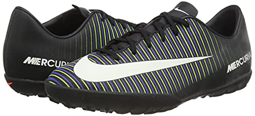 Nike Jr. Mercurialx Vapor Xi Tf Turf Soccer Cleats (Black, Green, Blue) (1.5 Little Kid M) #TOP6