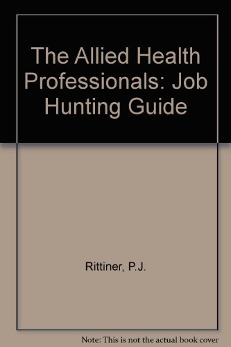 Amazon | Allied Health Professional's Job Hunting Guide, The ...