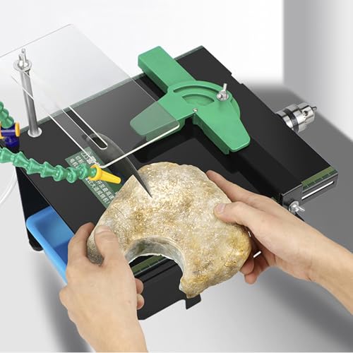 Mini scie de table multi-usage pour façonner les pierres et le verre - 3