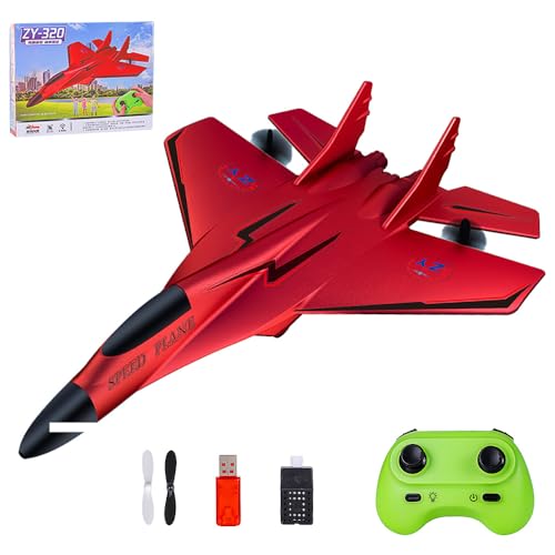 XUXLEKK Aereo Telecomandato per Bambini, F-22 RC Aereo Radiocomandato,2,4 GHz