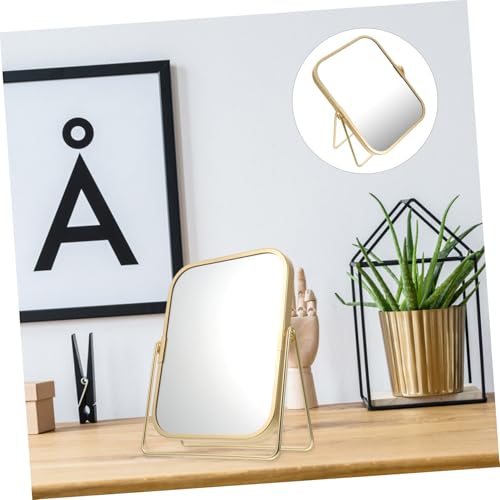 Miroir maquillage métal finition simple et design durable - 5