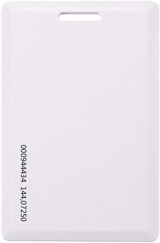 20pcs EM4100 RFID 125Khz Proximity ID Entry Access Card Contactless ID PVC Card(1.8mm thin) Fit for Access Control Time Attendance