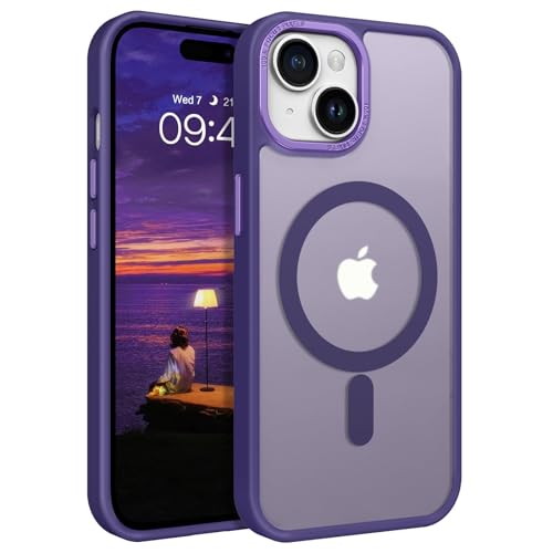 Coque iPhone 15 antichoc magnétique pour éviter les bris d'écran et sécuriser la charge sans fil