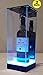 Wine, Champagne, Liquor, Beverage Bottle Display Case Acrylic with LED UV Protection (Get 2-Pack)