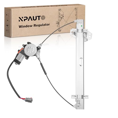 Front Driver Side Power Window Regulator with Motor Assembly fit