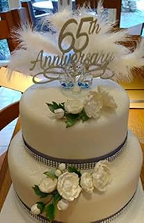 25th Wedding Anniversary Cake Topper//All Anniversaries Custom Number//Any Number//Party Decoration//Golden Wedding Anniversary//Silver Wedding Anniversary