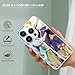 Clear Soft Full Body Protective Transparent Shockproof TPU Matte Cover Phone Case for Samsung Galaxy S24 Ultra,Anime Class A Hero Might MHA(06)