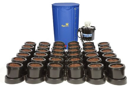 IWS 36 Pot Flood and Drain Growing System - Flexi Tank