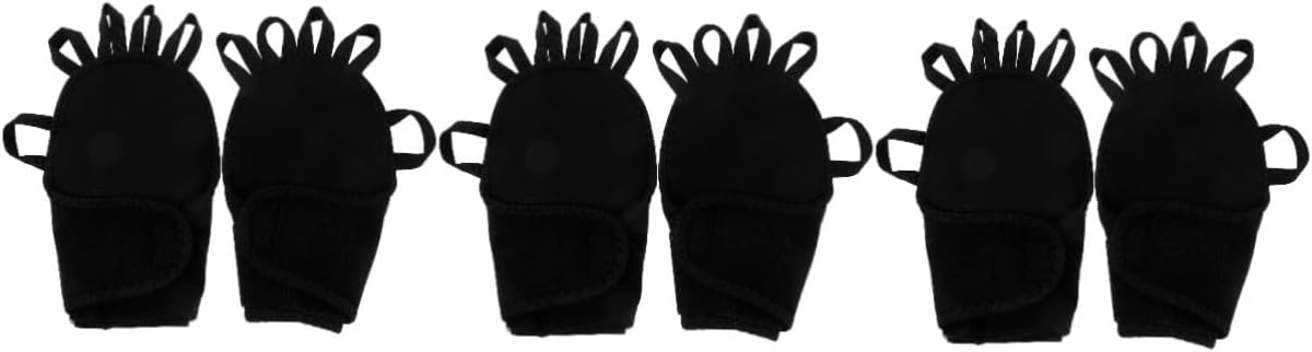 balacoo 3pairs Weighted Training Gloves for Boxing and Kickboxing -Tear Design for Enhanced Comfort and Performance for Sparring and Fitness Workouts