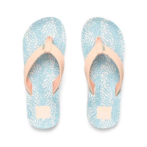 Image of REEF Girls Kids Ahi Beach Flip Flop, Soft Cushion Footbed, Water Friendly