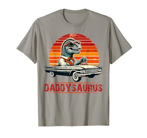 Image of Daddy Dinosaur Papasaurus Daddy Saurus Daddysaurus Rex T-Shirt
