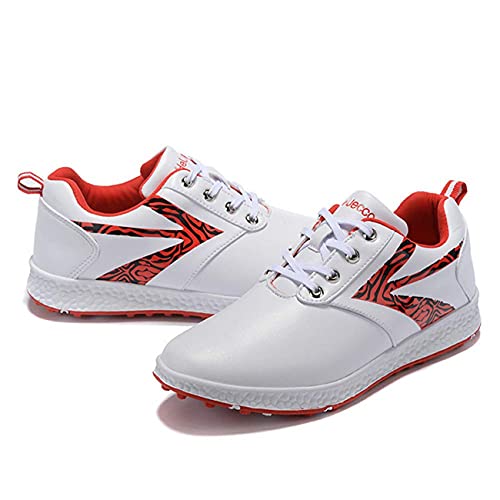 Women's Golf Shoes, Waterproof Golf Fitness Trainers Lightweight Anti-Skid Ladies Spikeless Golf Sneakers3