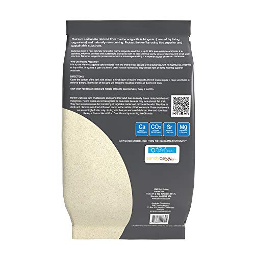 AquaNatural Hermit Crab Aragonite 10LB, Sand for Habitat - Image 4