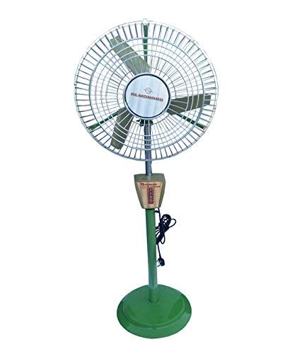 Almonard 18-inch Heavy Duty Air Circulator Pedestal Fan (Green)