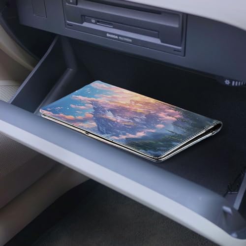 Organizador para carro de cuero miniatura 6