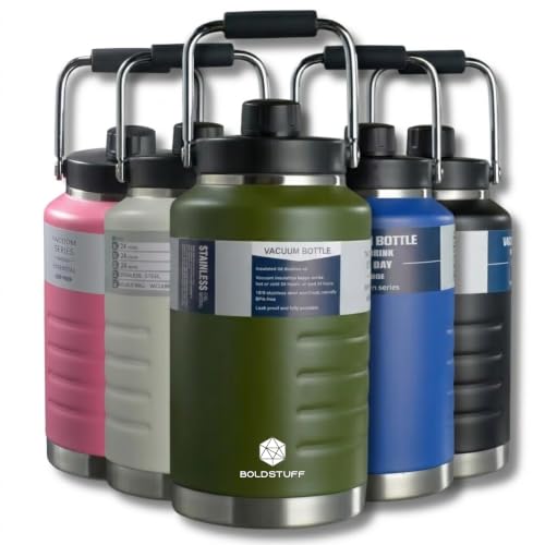 Image of Thermosteel Water Jug Insulated Tumbler with Magnet Lid 2100ml, Water from Bottle for Travel, Home, Office, School, Gym, Hotel and Dhaba 12+ Hours Hot and 18+ Hours Cold, Green