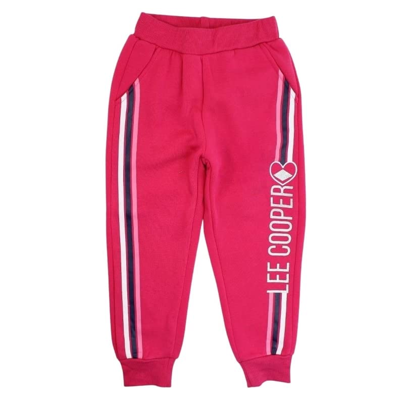 Lee Cooper Pantalon de survêtement garçon ajustable avec poches pour le sport