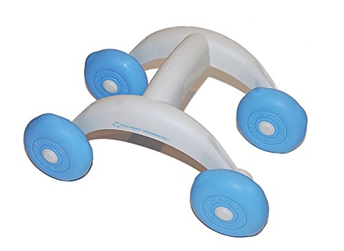 Dr. Marc's QUATTRO PRO Massager, Muscle massager, Trigger point tool, Heat - Back massager, Muscle knots, Neck massager, Leg massager