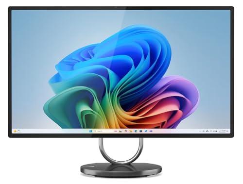 Image of Lenovo Yoga AIO 32i All-in-One with Intel Core Ultra 7 256V Processor, Copilot+ 31.5 inch 3840 x 2160 UHD Non-Touch Display, 16GB LPDDR5X-8533MT RAM, 1TB of SSD, Arc 140V GPU Graphics, and Win 11Home