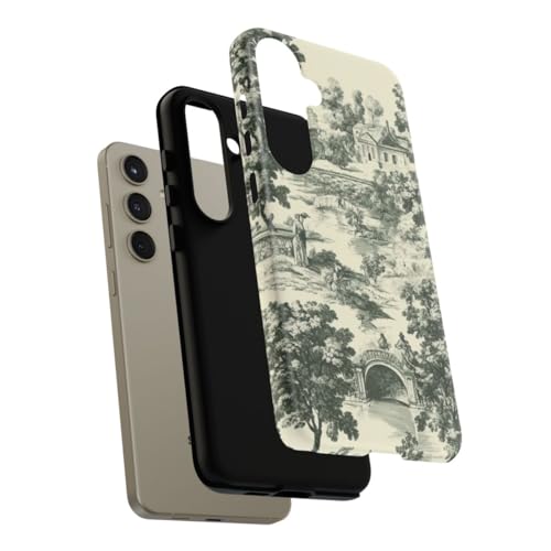 Coque Samsung S24 Plus antichoc mate à motif toile texture anti-trace