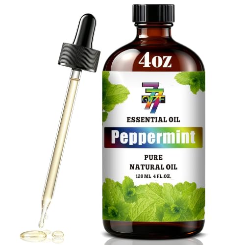 Image of Peppermint Essential Oil for Diffuser Massage,Peppermint Oil 4 oz