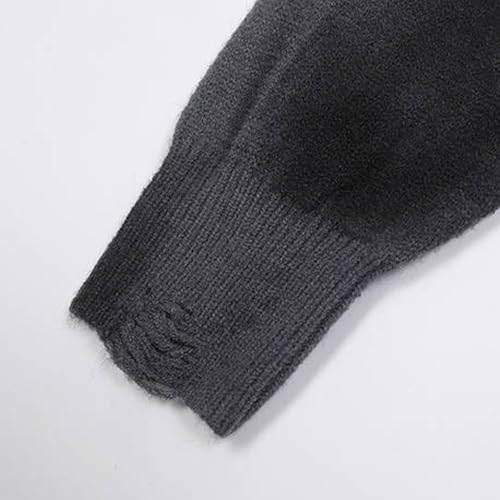 Men's Cardigan Sweaters Long Sleeve V-Neck Color Block Cardigans Casual Buttons Down Ribbed Knitted Sweater3