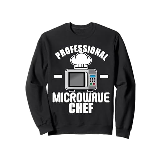 Professional Microwave Oven Chef Funny Cooking tshirt gift Sweatshirt