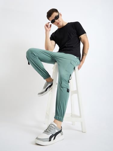 Image of Modeve Men's Cargo|| Joggers Style Solid Trackpant
