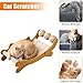 FUNACAY Cat Scratch Pad with Replacement Scratching Felt, Large Cat Scratcher Bed Hammock Lounge for Scratching Pad, Protects Furniture,Kittens Gifts