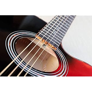 KEPOHK 40 pouces guitare électrique épicéa Surface basse simple bois panneau latéral arrière lumière guitare folklorique… - Les Beatles, Paul McCartney, John Lennon, RIngo Starr, George Harrison KEPOHK 40 pouces guitare électrique épicéa Surface basse simple bois panneau latéral arrière lumière guitare folklorique… – Image 3