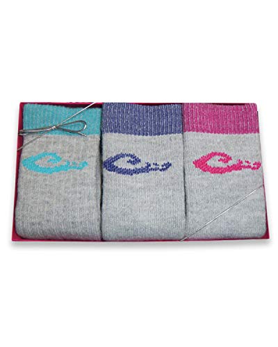 Drake Waterfowl Gift Box Merino Wool Heavyweight Crew Boot Socks 3 Pair Pack2