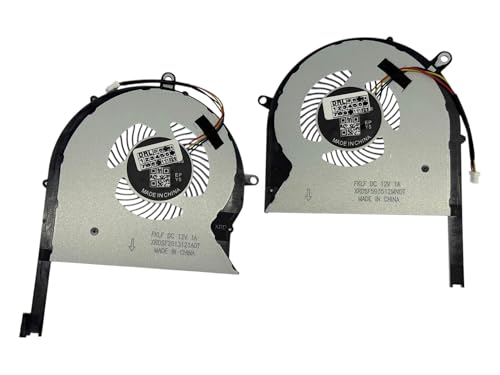 Voltaguru Zestaw wentylatorów CPU + VGA do Asus ROG Strix GL503GE, GL503VM, GL703GE, GL703VM, ROG Station PX703GE, DFS593512MN0T, DFS2013121A0T, 13NR0080AP0101, 13NR0082AP000301