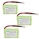 Kastar 3-Pack 4.8V 170mAh Ni-MH Rechargeable Battery for PetSafe Yard & Park Remote Dog Trainer, PDT00-12470 RFA-417 PAC00-12159 FR-200P Collar Receiver Plus Coaster, SportDog FR200, SD-400, SD-800
