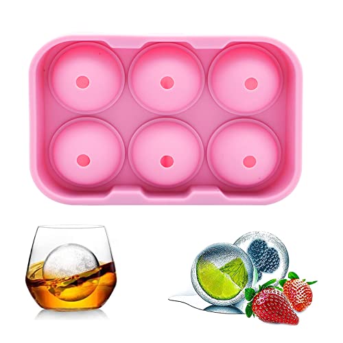 Molde de Silicona Redondo para Hielo con Tapa 6 Cavidades miniatura 4